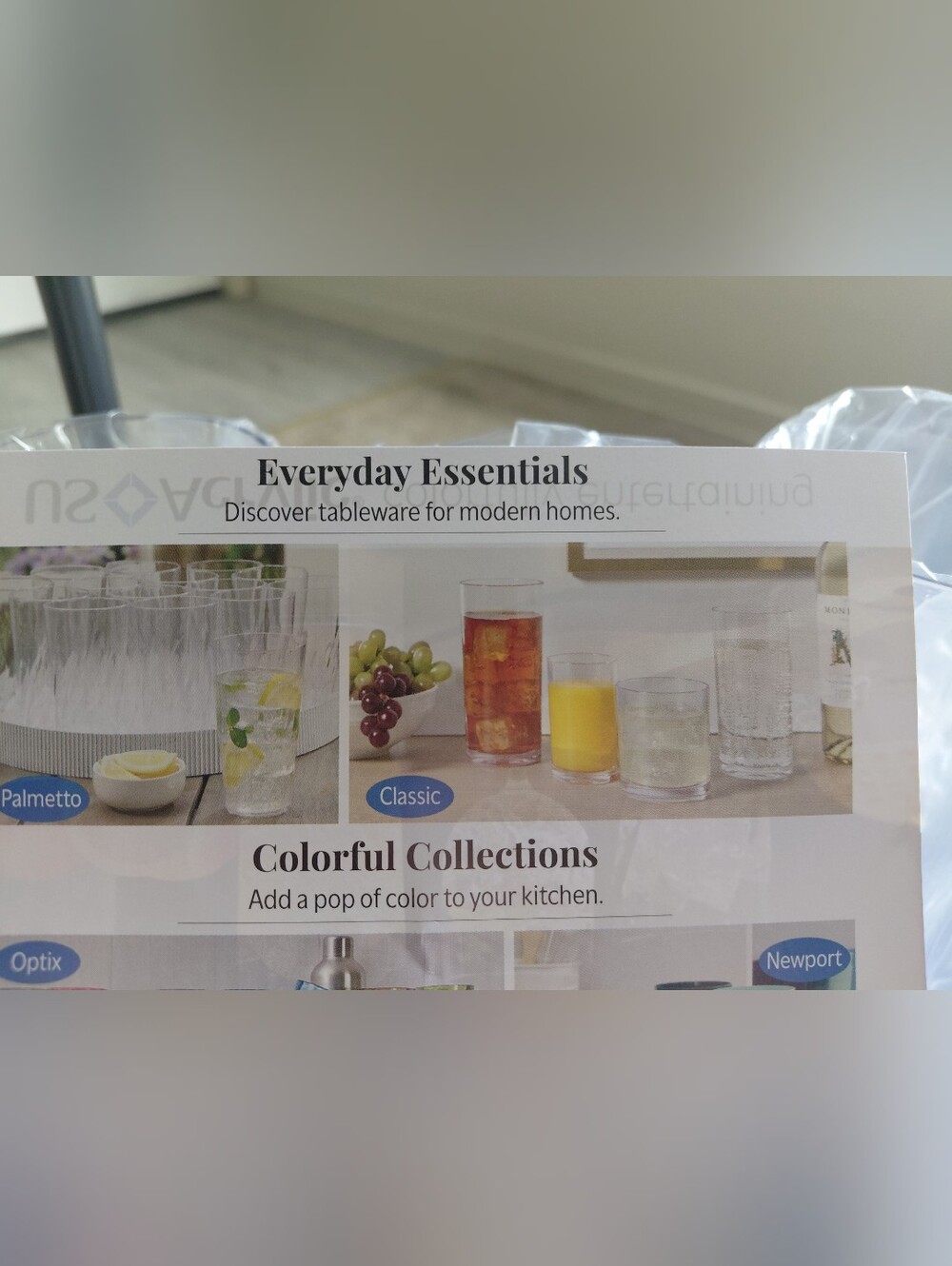 Acrylic Drinking Glasses
